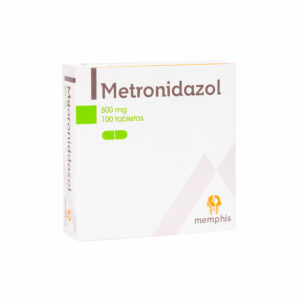 Metronidazol 500 mg 100 Tabletas Memphis