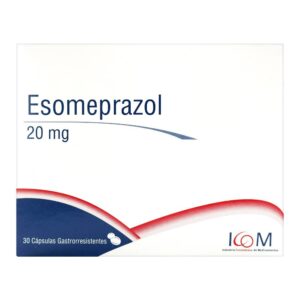 Esomeprazol 20 mg 30 Cápsulas Icom