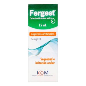 Fergest Gotas Para Ojos Carboximetilcelulosa 5 Mg Icom 15 ml