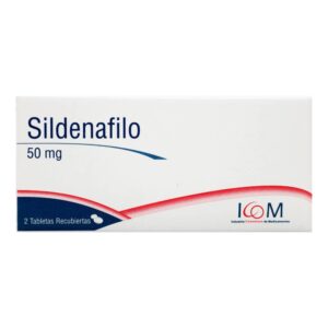 Sildenafil 50 mg 2 Tabletas