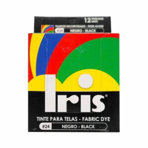 Tinte Iris Para Telas #24 Negro 9 g 12 Unidades