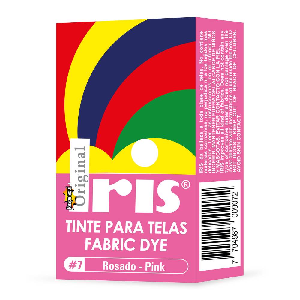 Tinte Iris Para Telas #7 Rosado 9 g - Imagen 2