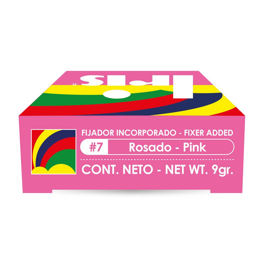 Tinte Iris Para Telas #7 Rosado 9 g - Imagen 3