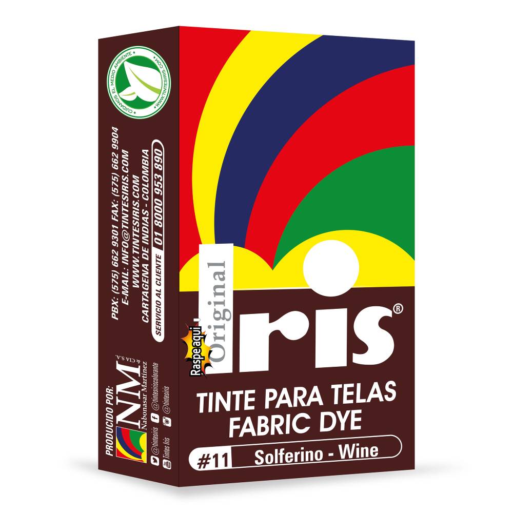Tinte Iris Para Telas #11 Solferino 9 g