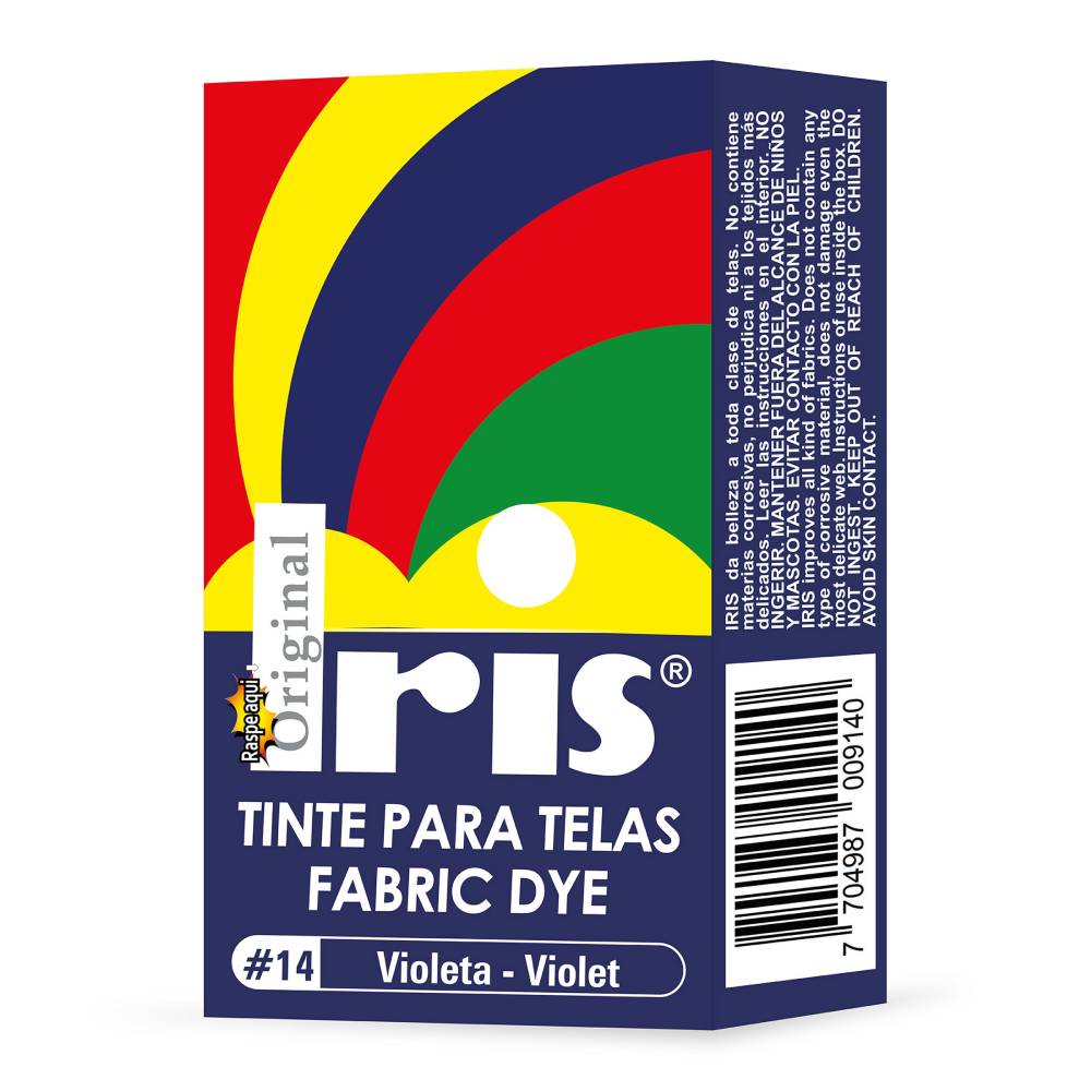 Tinte Iris Para Telas #14 Violeta 9 g - Imagen 2