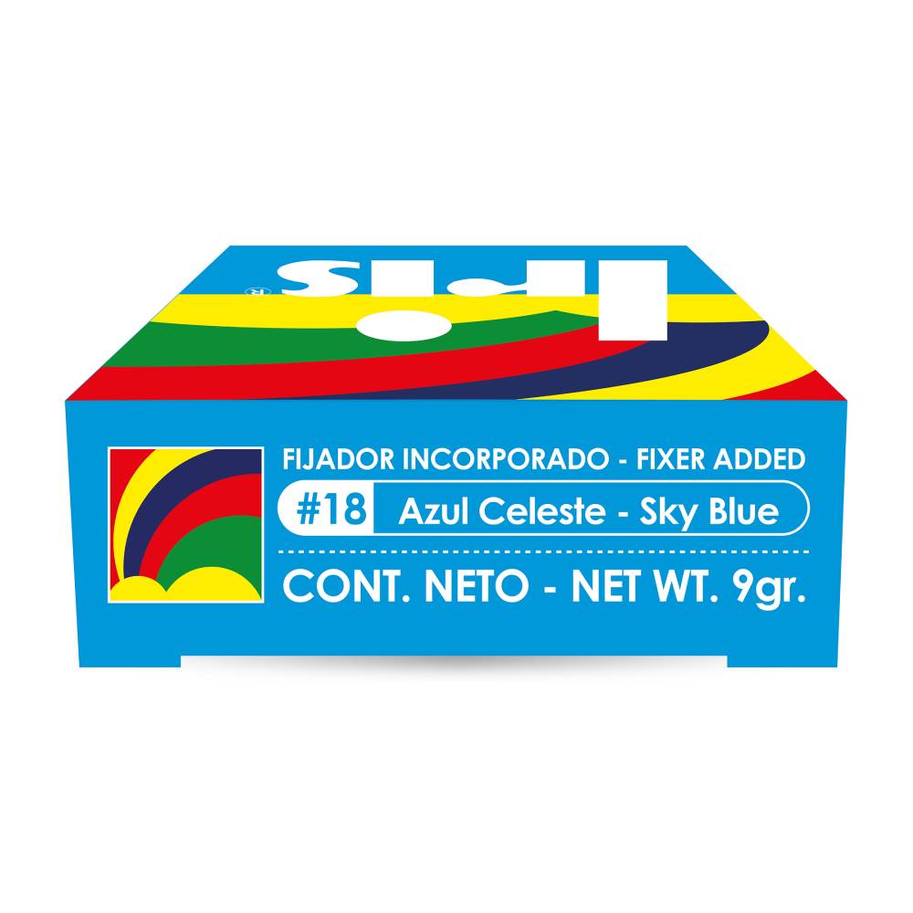 Tinte Iris Para Telas #18 Azul Celeste 9 g - Imagen 3