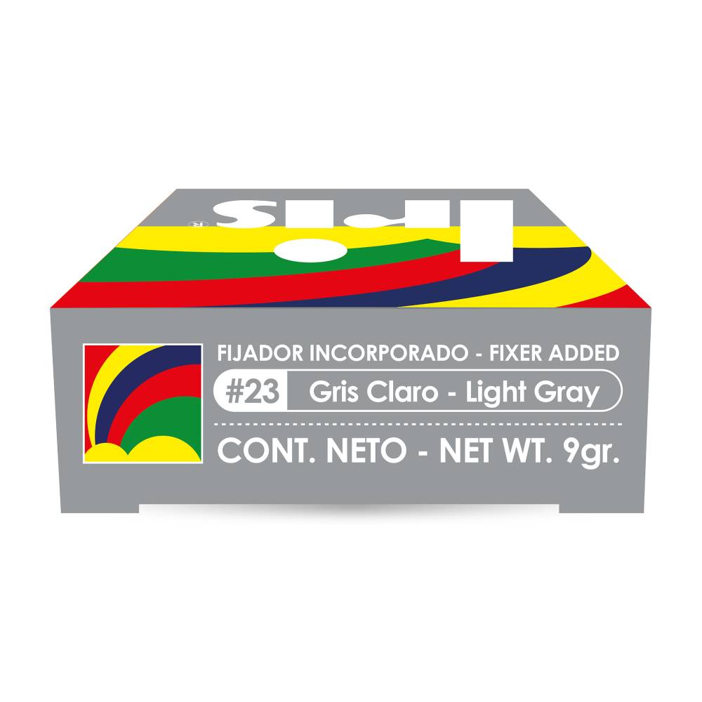 Tinte Iris Para Telas #23 Gris Claro 9 g - Imagen 3