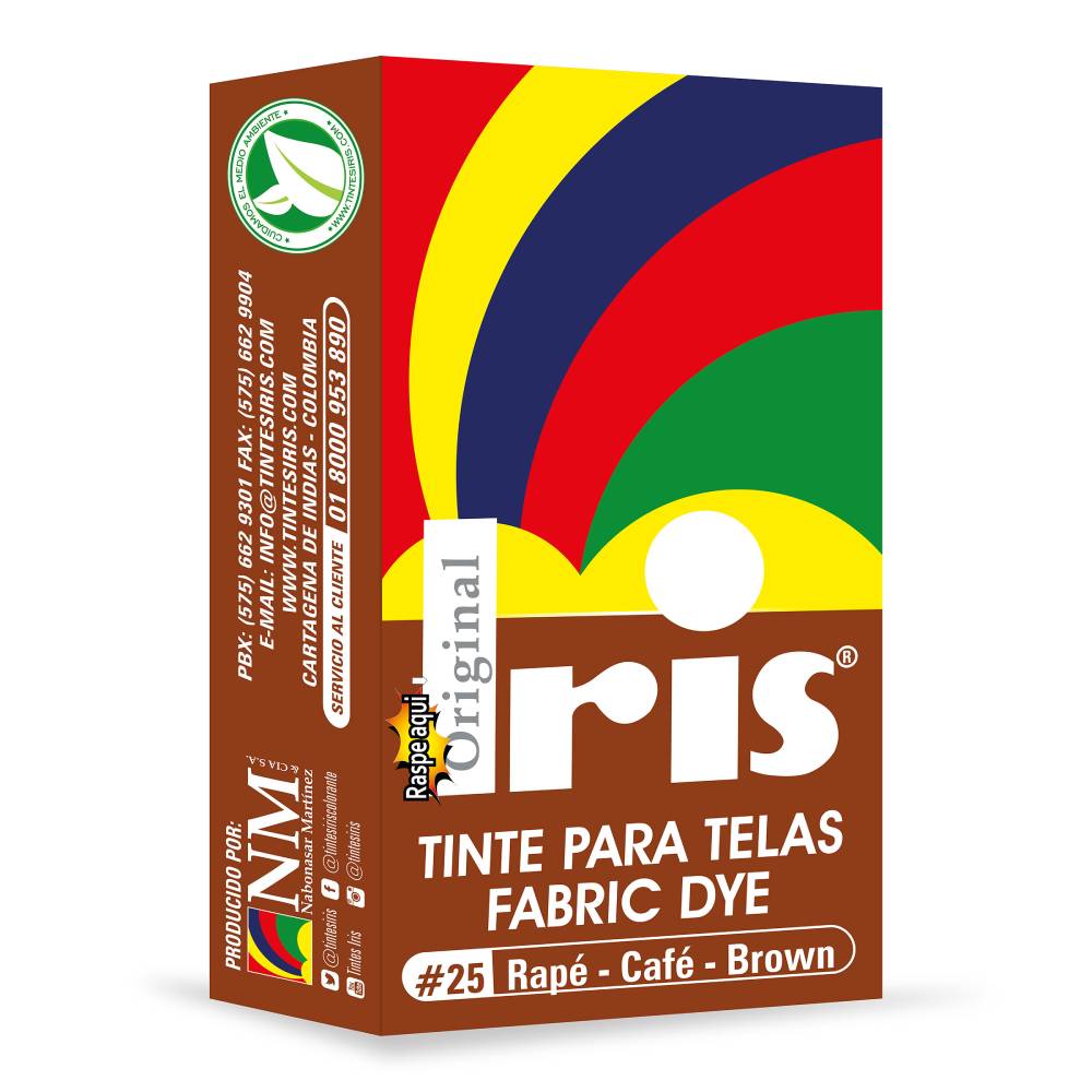 Tinte Iris Para Telas #25 Cafe 9 g