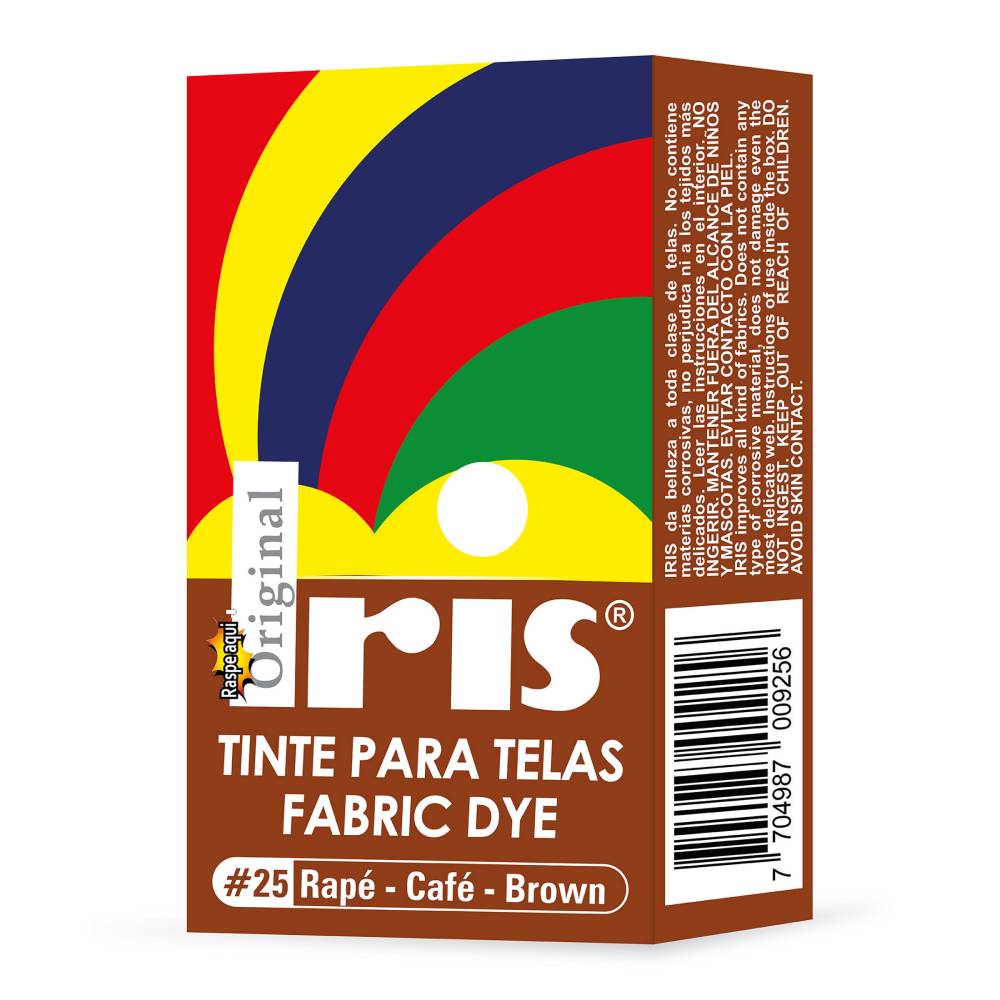 Tinte Iris Para Telas #25 Cafe 9 g - Imagen 2
