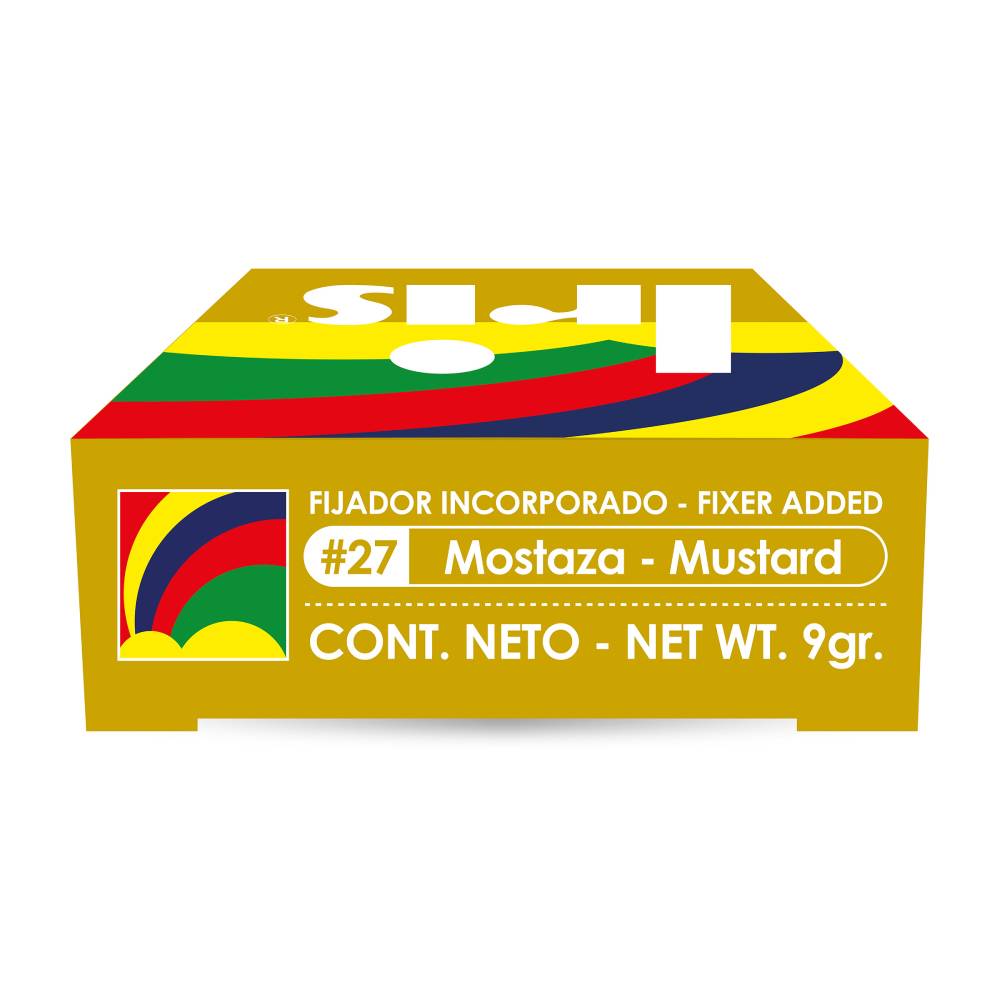 Tinte Iris Para Telas #27 Mostaza 9 g - Imagen 3