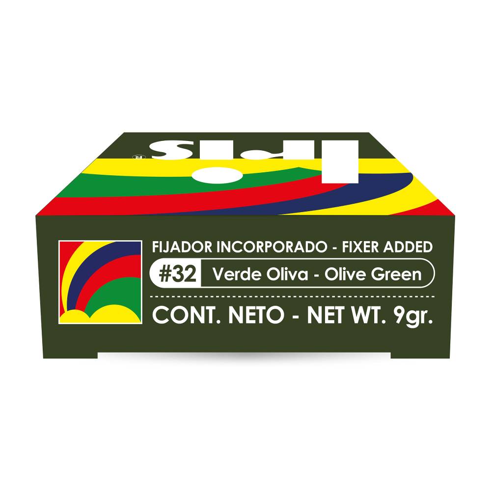 Tinte Iris Para Telas #32 Verde Oliva 9 g - Imagen 3