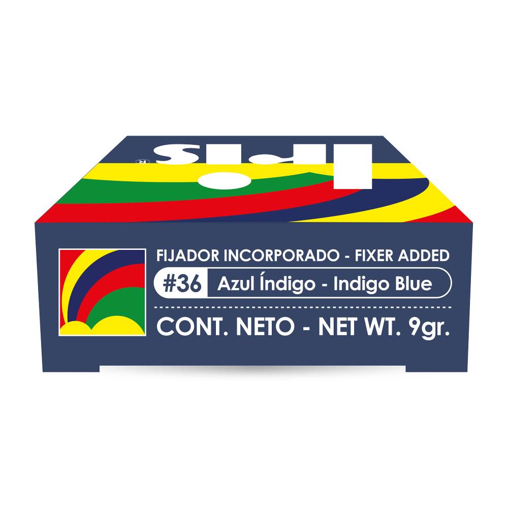 Tinte Iris Para Telas #36 Azul Indigo 9 g - Imagen 3