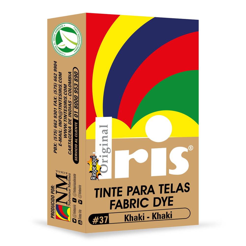 Tinte Iris Para Telas #37 Khaki 9 g
