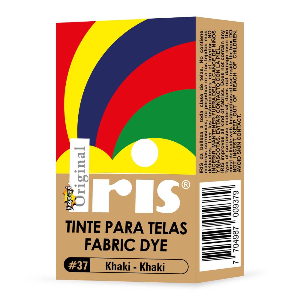 Tinte Iris Para Telas #37 Khaki 9 g - Imagen 2