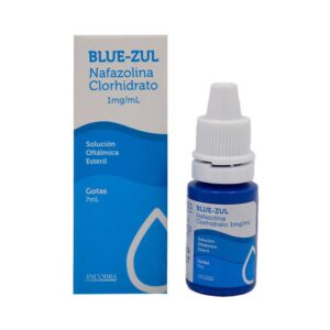 Gotas Para Ojos Mg Blue-Zul Nafazolina Clorhidrato 1 mg 7 ml