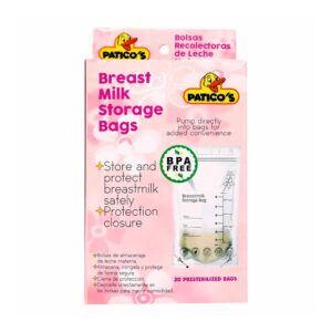 Bolsas Recolectoras De Leche Materna 20 Unidades