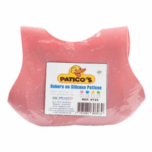 Babero De Silicona con Bolsillos Patico`s