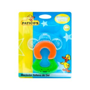 Mordedor Relleno de Gel Llamadientes Patico`s
