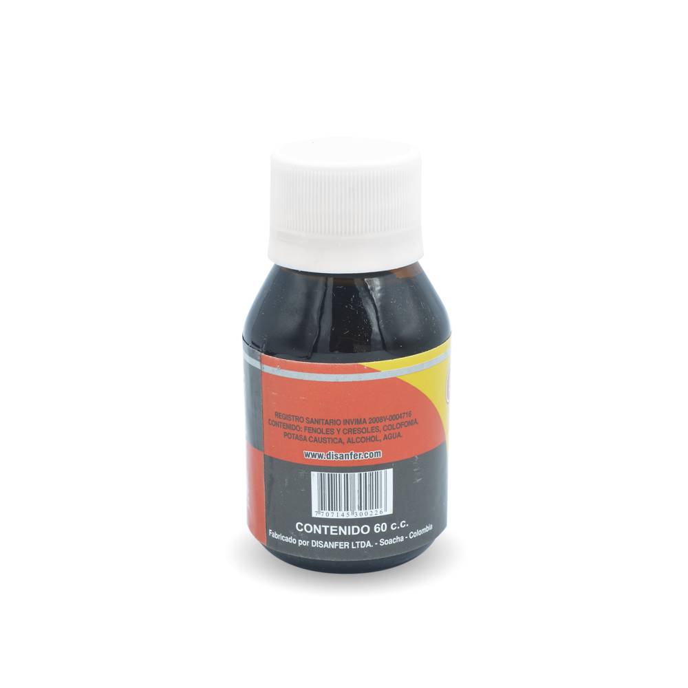 Creolina Concentrada Disanfer 60 ml - Imagen 2