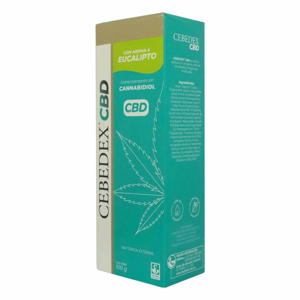 Crema Hidratante Cebedex Eucalipto 100 g - Imagen 2
