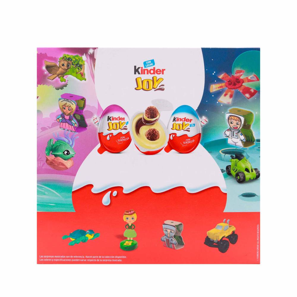 Huevos Kinder Joy Niño y Niña 240 g