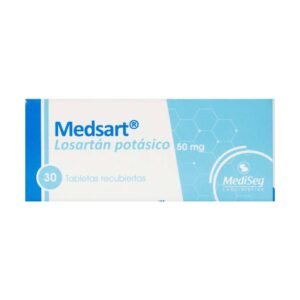 Medsart 50 mg 30 Tabletas Losartan