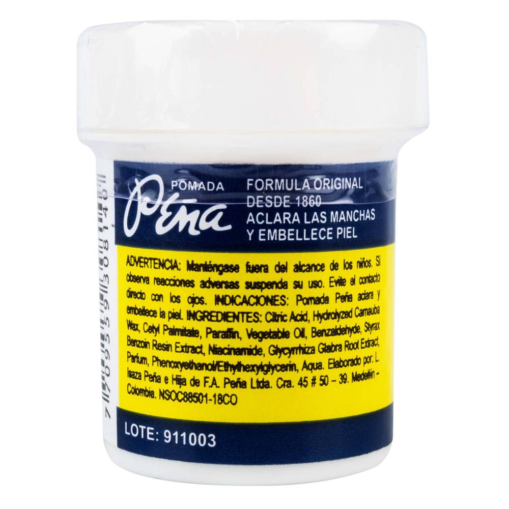 Pomada Peña Aclara y Embellece La Piel 425 g - Imagen 2