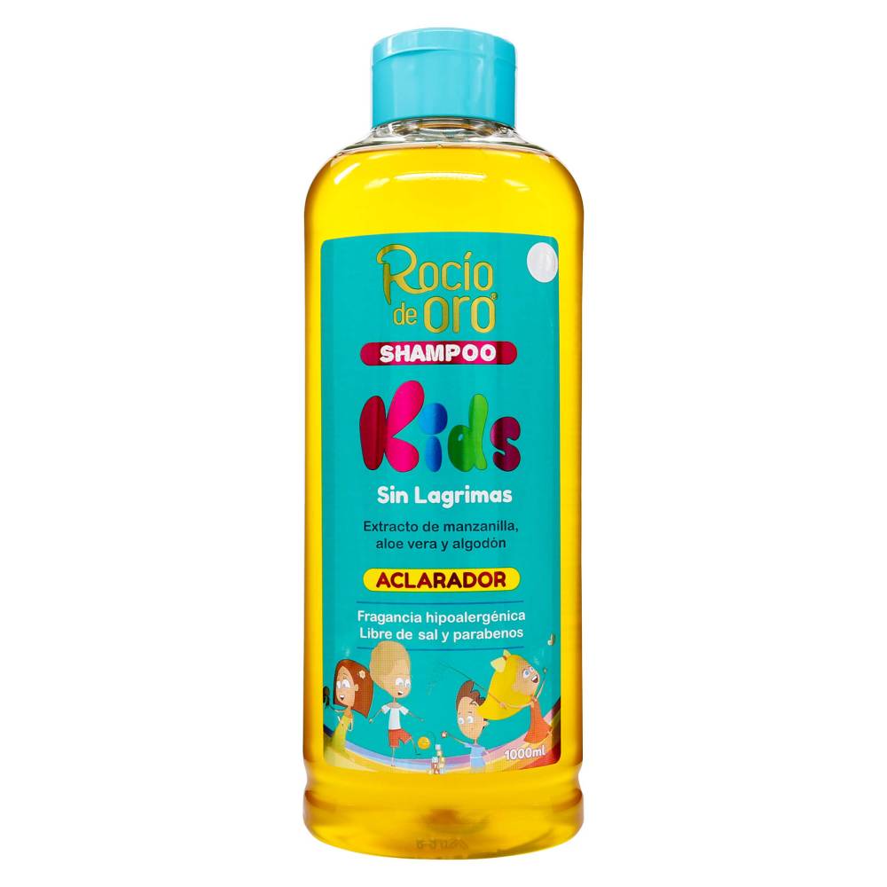 Shampoo Kids Rocio de Oro Aclarador 1000 Ml