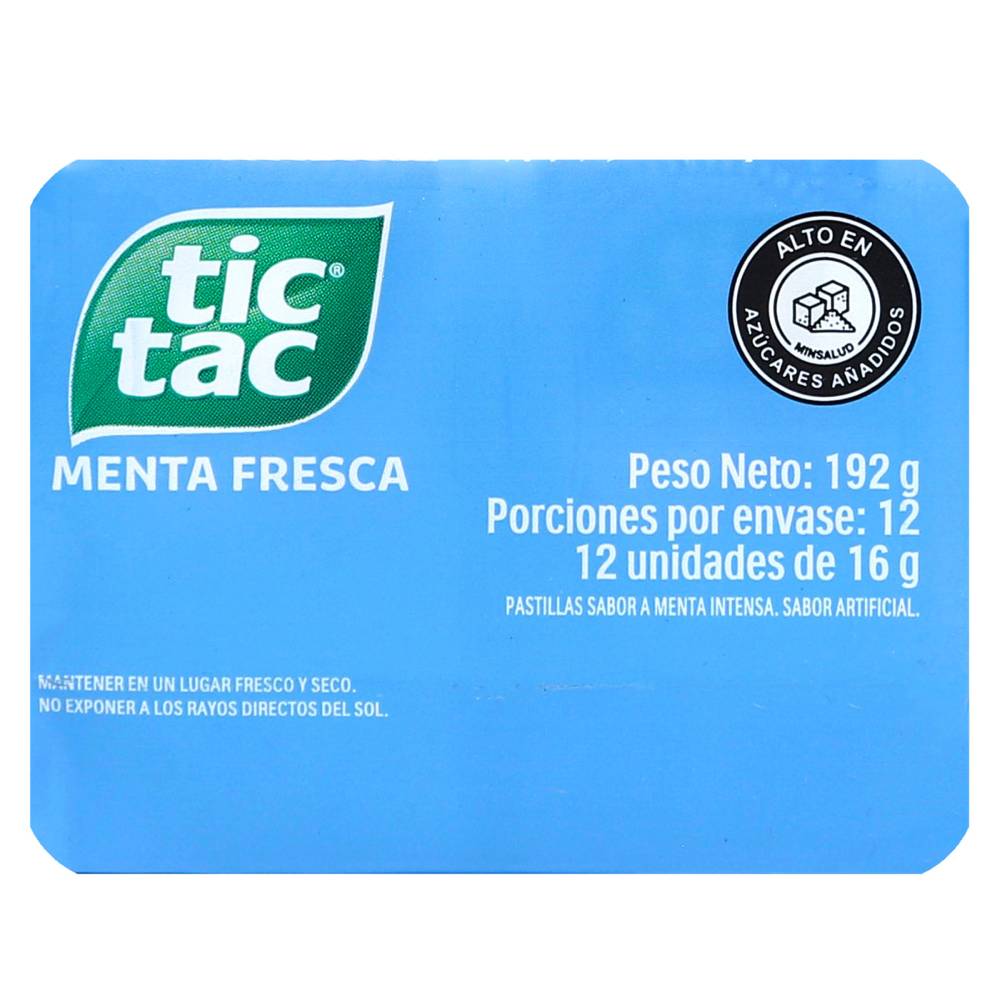 Tic Tac Menta Fresca Display De  12 Unidades - Imagen 4