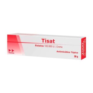 Crema Tisat Nistatina 100.000 UI Antimicótico Tópico 30 g