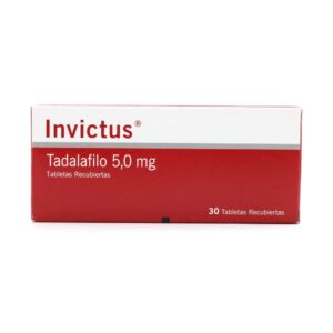 Invictus 5 mg 30 Tabletas Tadalafil