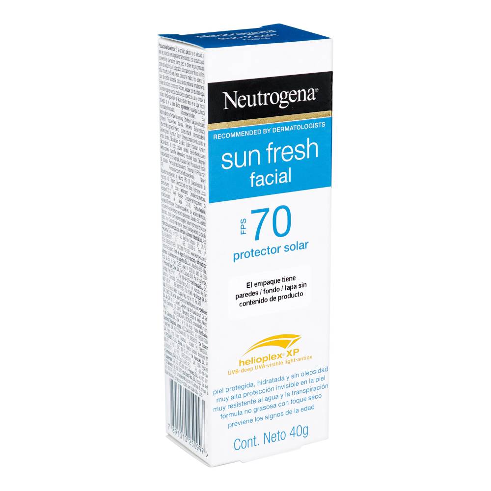 Protector Solar Neutrogena Sun Fresh FPS 70 40 g - Imagen 2