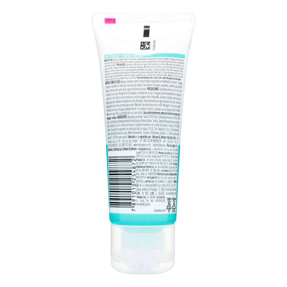 Gel De Limpieza Neutrogena Purified Skin 60 g - Imagen 3