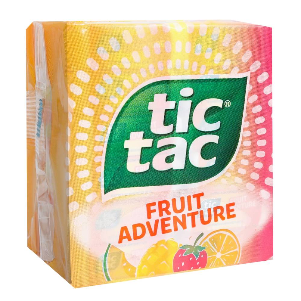 Tic Tac Fruit Adventure Display De 12 Unidades - Imagen 2