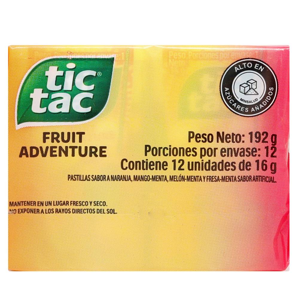 Tic Tac Fruit Adventure Display De 12 Unidades - Imagen 3