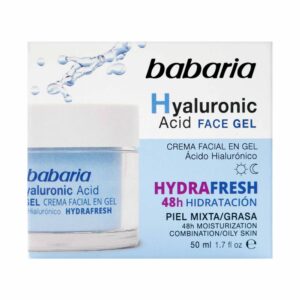 Crema Facial En Gel Babaria Con Acido Hialuronico 50 ml
