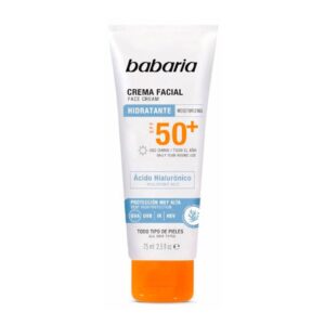 Crema Facial Babaria Acido Hialuronico SPF50+ 75 ml