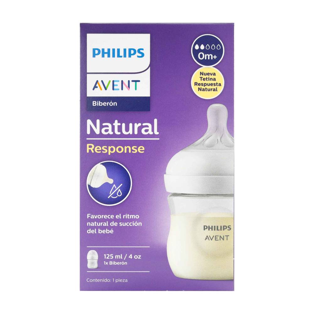 Biberon Philips Avent Natural 125 Ml 4 Oz