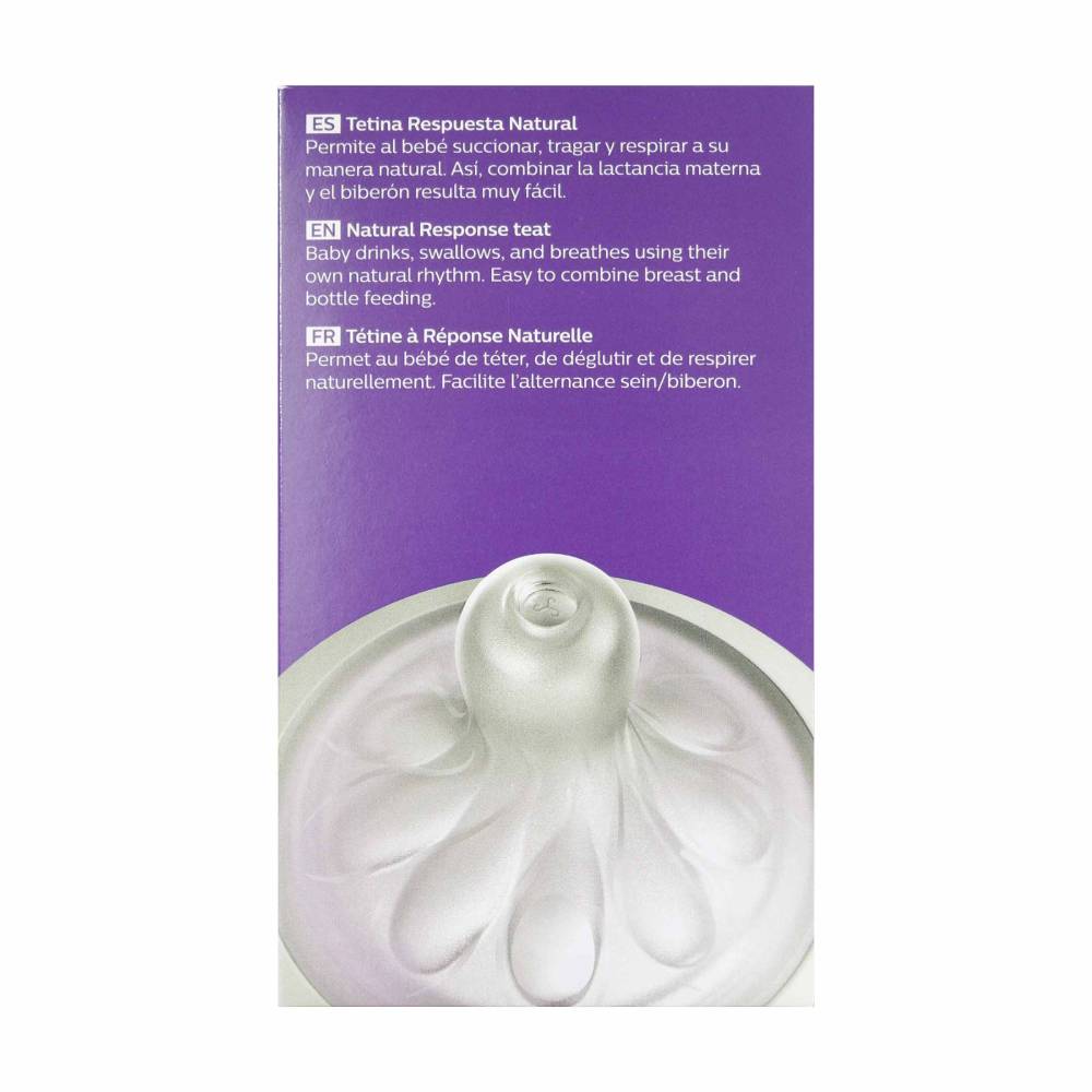 Biberon Philips Avent Natural 125 Ml 4 Oz - Imagen 3