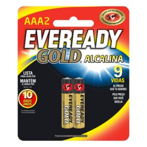 Pilas Eveready Gold Alkalina Aaa 2 Unidades