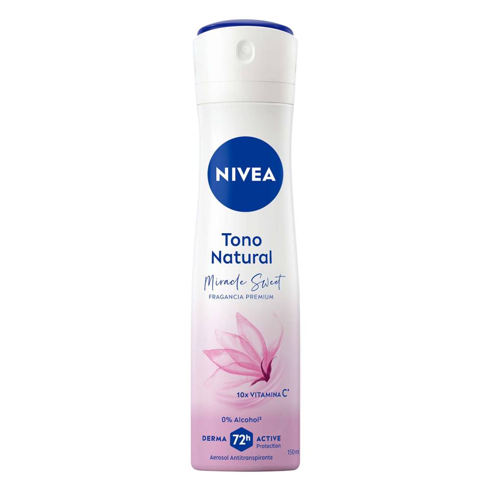 Desodorante Nivea Tono Natural Miracle Sweet 150 ml