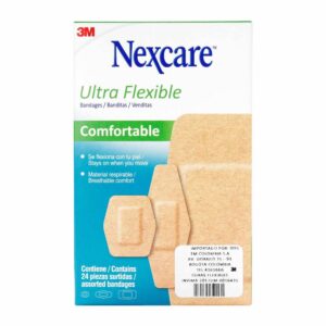 Banditas Nexcare Ultra Flexible Surtidas 24 Unidades