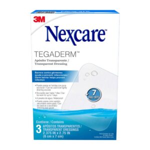 Aposito Transparente Tegaderm Nexcare 3 Unidades
