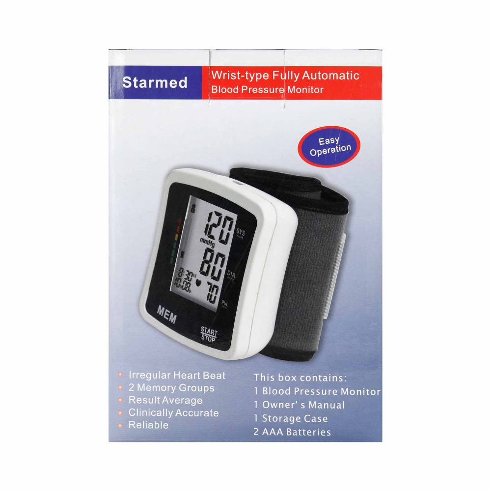 Tensiometro Digital De Muñeca Starmed