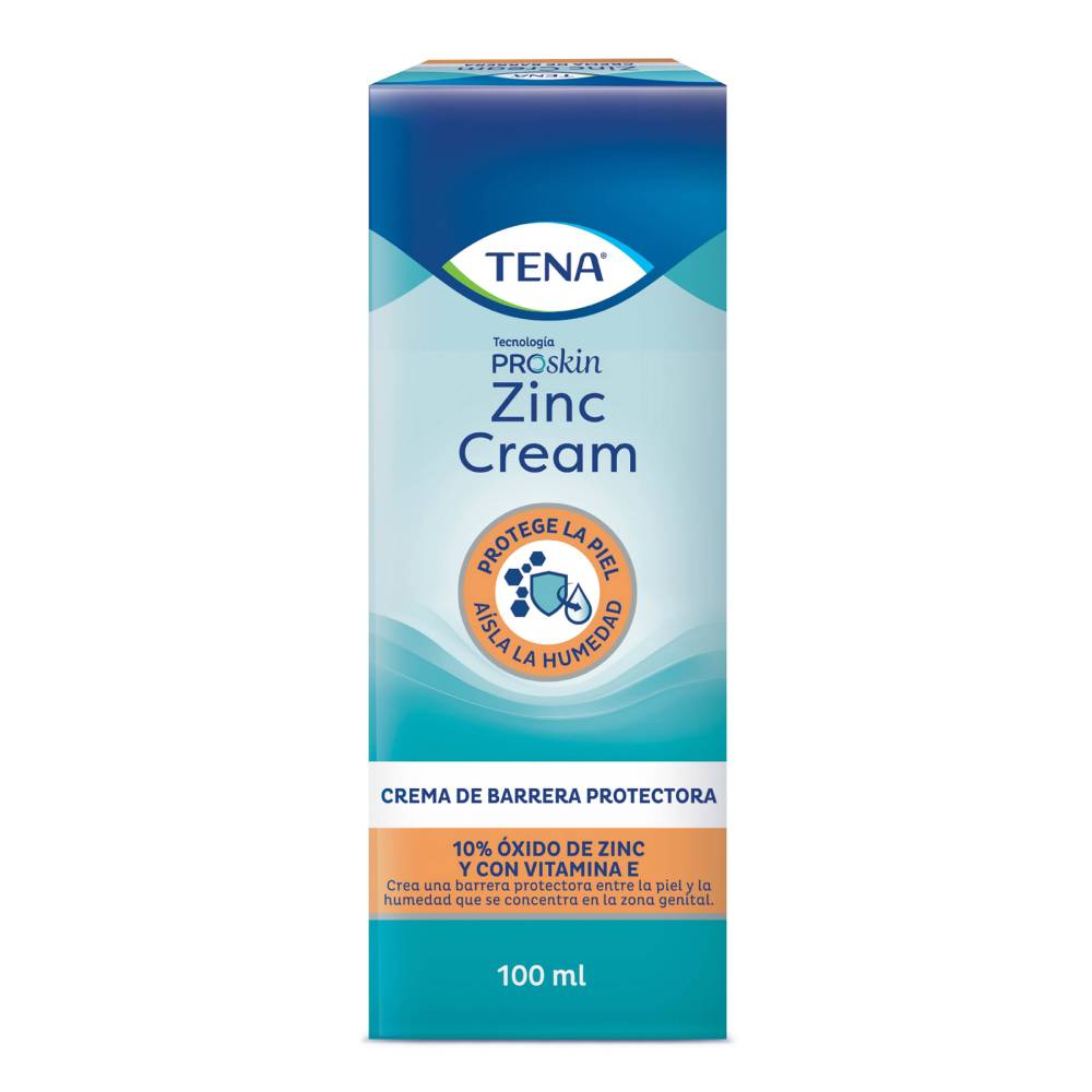 Crema de Barrera Protectora Tena Zinc 100 ml
