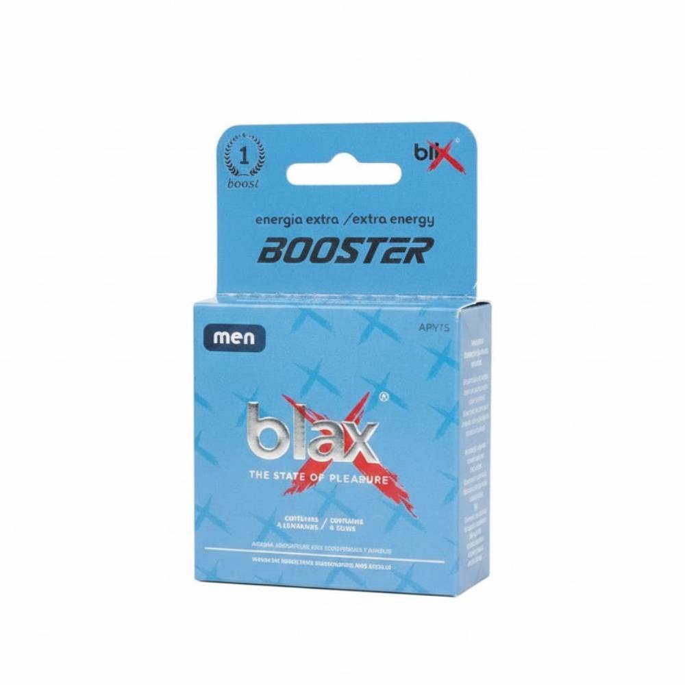 Potenciador Blix Booster Men 4 Unidades
