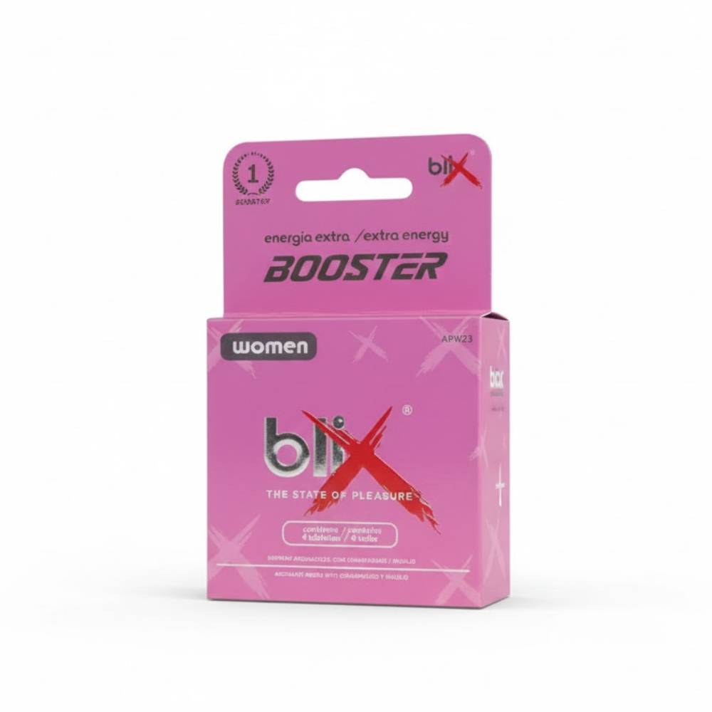 Potenciador Blix Booster Mujer 4 Unidades