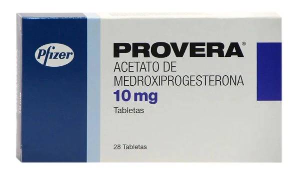 Provera 10 mg 28 Tabletas