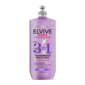 Tratamiento Elvive 3 En 1 Hidra Hialuronico 500 ml