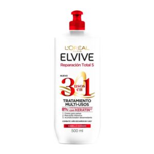 Tratamiento Elvive 3 en 1 Reparacion Total 5 500 ml